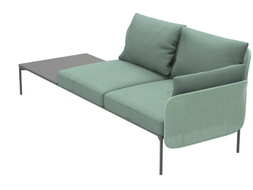 BLOOM 1232 DX/SX - Modular 2 seater fabric sofa by Et al. - view 3
